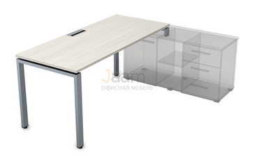 Мебель для персонала Стол для крепления на тумбу правый СТП-П.985