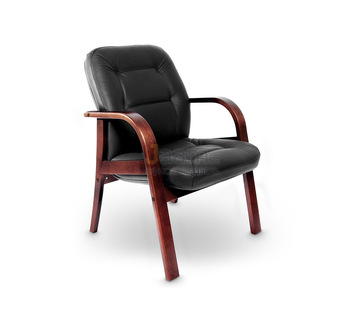 Офисный стул VICTORIA D кожа+кож.зам.