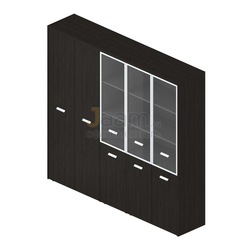 Кабинет руководителя Шкаф комбинированный