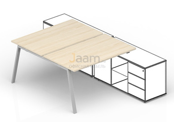 Мебель для персонала Составной стол для крепления к сервисным опорным тумбам AR2TS166FU