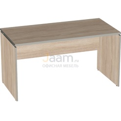 Мебель для персонала Стол прямой с двумя отверстиями под кабель канал V - 1.0 С