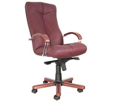 Кресло для руководителя Torus Wood Chrome