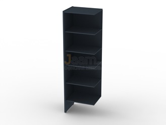 Мебель для персонала Доп. секция стеллажа с высокой дверью I-641