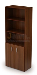Кабинет руководителя Офисный шкаф книжный с фас. малый 