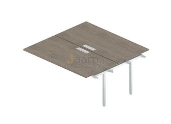 Мебель для персонала Промежуточный сдвоенный стол с люком RM-2.1(x2)+F-62