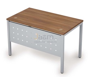 Мебель для персонала Стол рабочий с экраном из металла 6МК.008