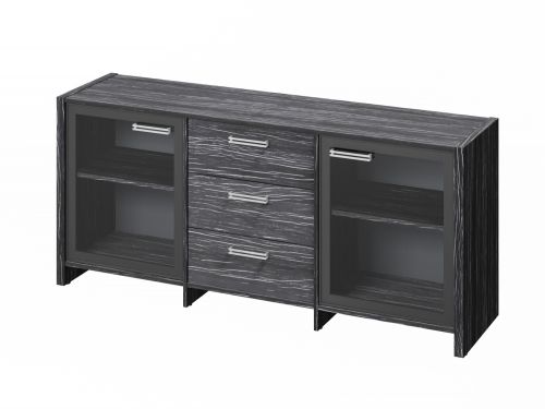 Тумба для документов Festus FI-13-02.D 1804x460x806 (Древесина Графит)