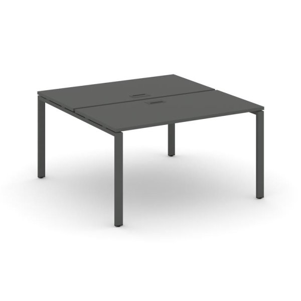 Рабочая станция 2-х сторонняя SN-6P.DRS-001 (980х1232х750) (Антрацит/Металл Антрацит)