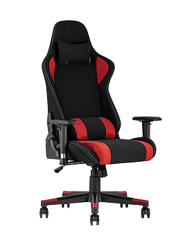 Кресло игровое TopChairs Maybach черно-красное