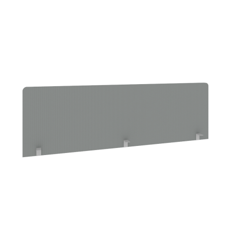 Экран тканевый Nova S В.ТЭКР-4 Ткань 1400x22x450 (Серый)