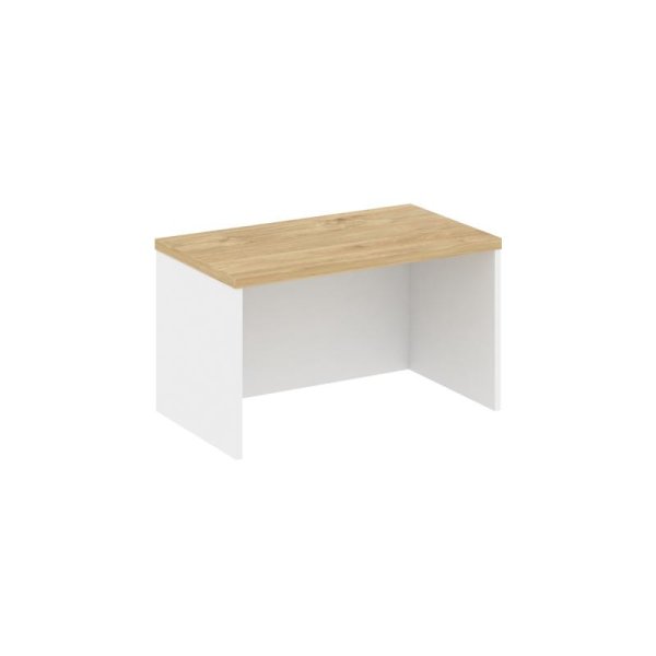 Надставка на тумбу 1 ярус SN.NT-003 (800х400х400) (Белый/Тиквуд Светлый)