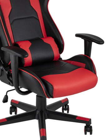 Кресло игровое TopChairs Diablo красное (Геймерское кресло Diablo красный)