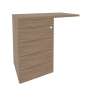 Тумба приставная TIP-ON универсальная л/пр Onix O.TPU-4 TIP 842x460x750