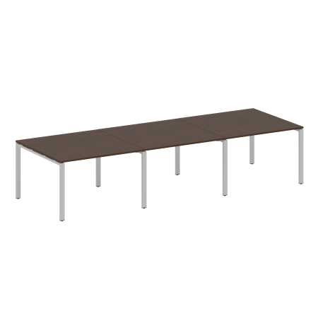 Переговорный стол 3 столешницы Metal System Style БП.ПРГ-3.2 3600x1235x750