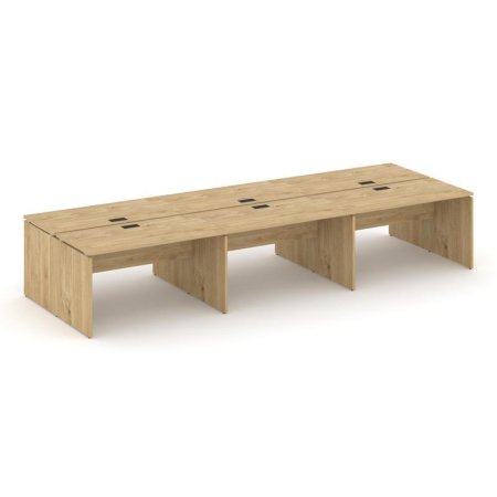 Рабочая станция 2-х сторонняя SN-D.DRS-084 (4740х1632х750) (Тиквуд Светлый)