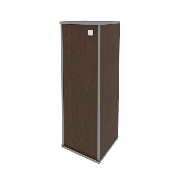 Шкаф средний  узкий, левый Style Л.СУ-2.3Л 412x410x1215 (Венге Цаво)