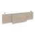 Царга стола руководителя Onix O.M-CSR-5 1540x450x54