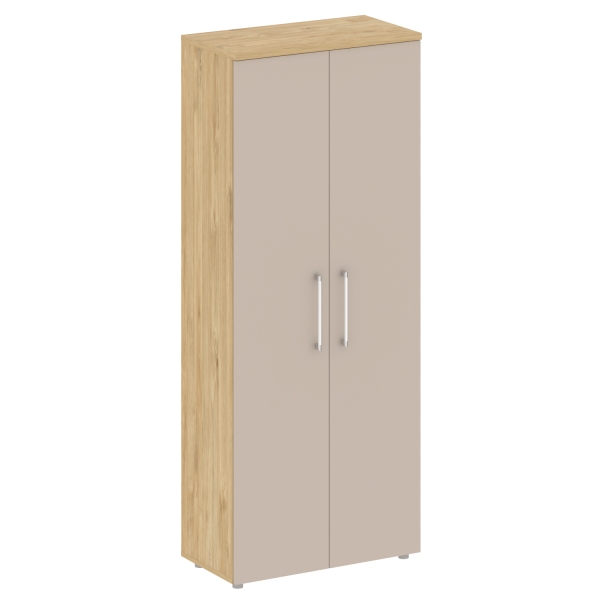 Шкаф высокий широкий Shift SK.ST-1.9 (800x420x1977) (Тиквуд Светлый-Капучино)