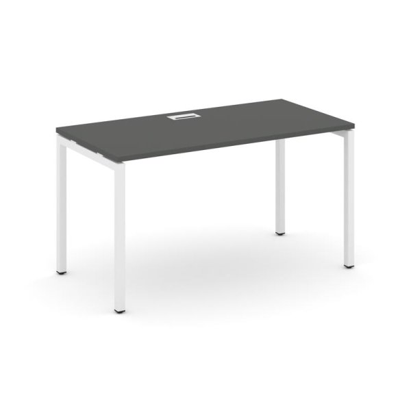 Стол письменный SN-4P.SP-021 (980х800х750) (Антрацит/Металл Белый)