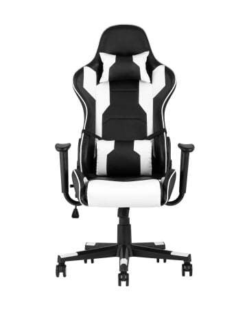 Кресло игровое TopChairs Diablo белое (Геймерское кресло Diablo белый)