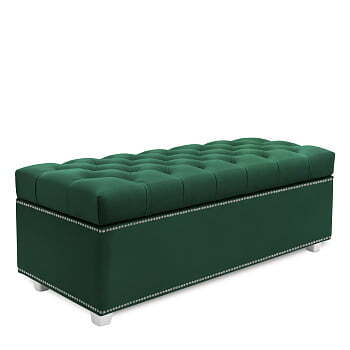 Банкетка Marcele 1000 (1020x420x450) Изумрудный