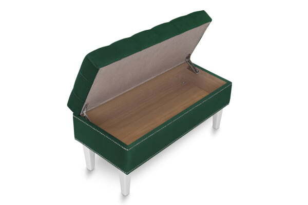 Банкетка Parige 800 (820x420x450) Изумрудный