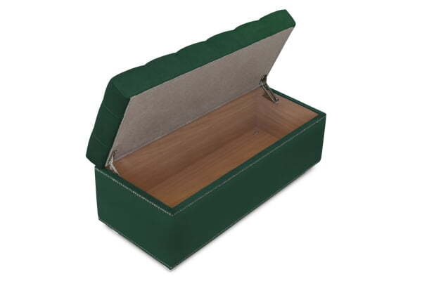 Банкетка Marcele 800 (820x420x450) Изумрудный