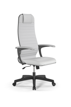 Кресло для руководителя Метта Sit 10 B1-117U - Extra /Um02/Wm12/U0mL-b(M09.B02.G15.W01) (Белый)