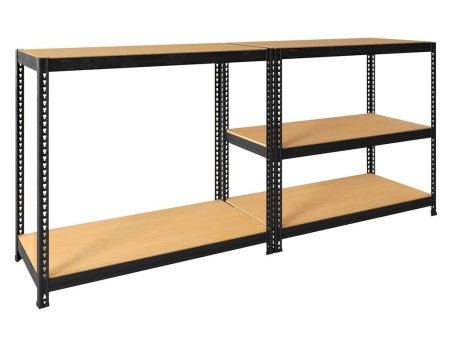 Стеллаж SBL 180KD/120x45/5 (Черный)
